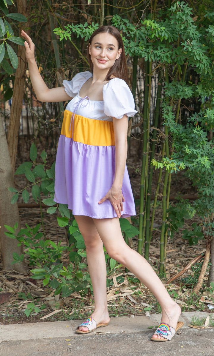 Colourblock Cute Holiday Dress