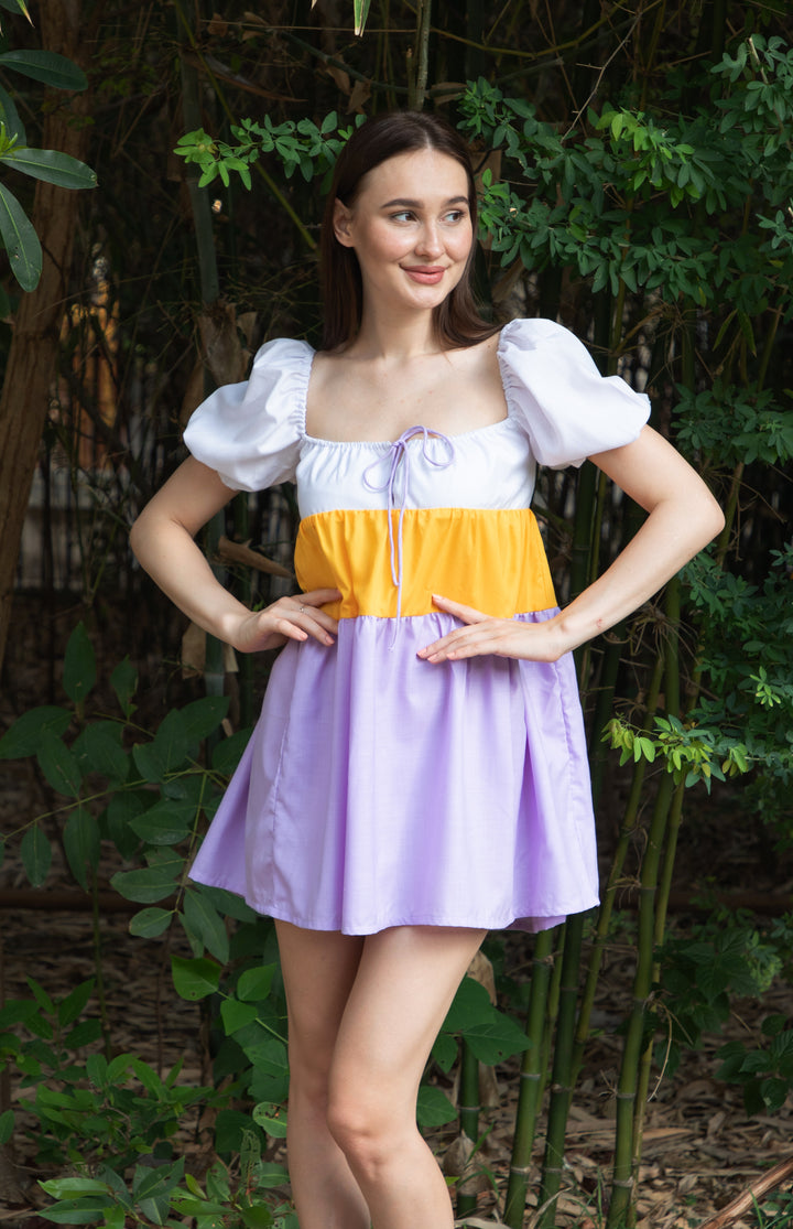 Colourblock Cute Holiday Dress