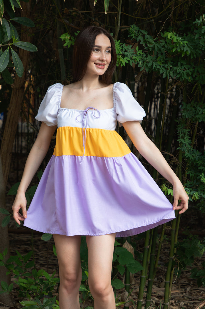 Colourblock Cute Holiday Dress