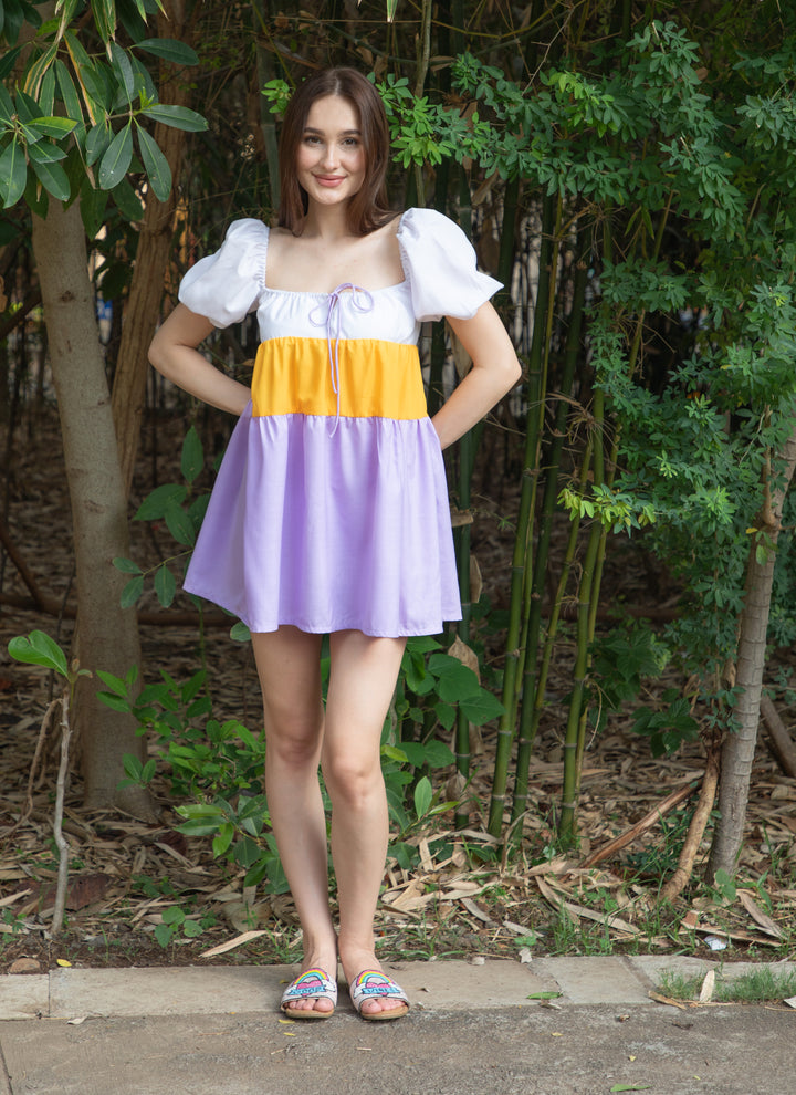 Colourblock Cute Holiday Dress