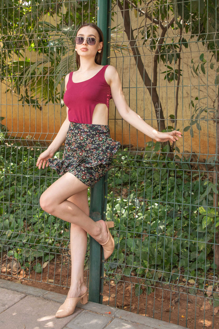 Vintage Frilled Skirt