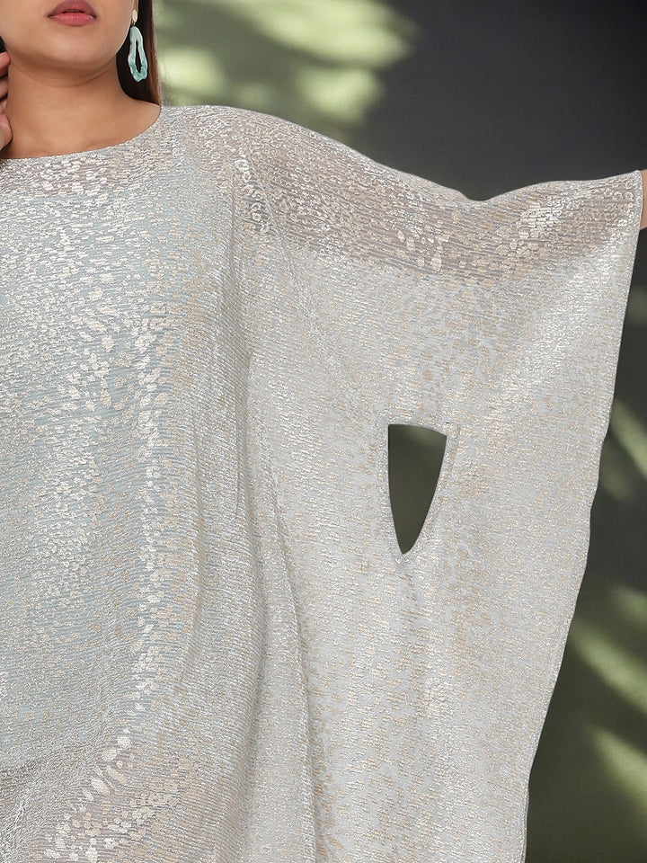 Shimmer Triangle Looped Kaftan Dress