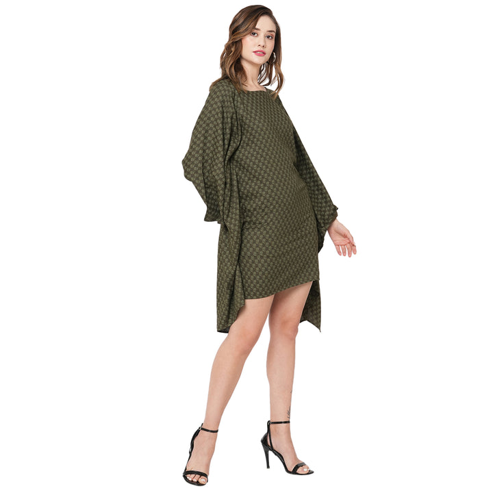 Kale Floral Printed Kaftan