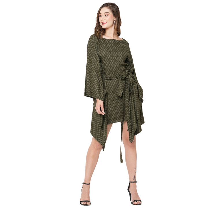 Kale Floral Printed Kaftan