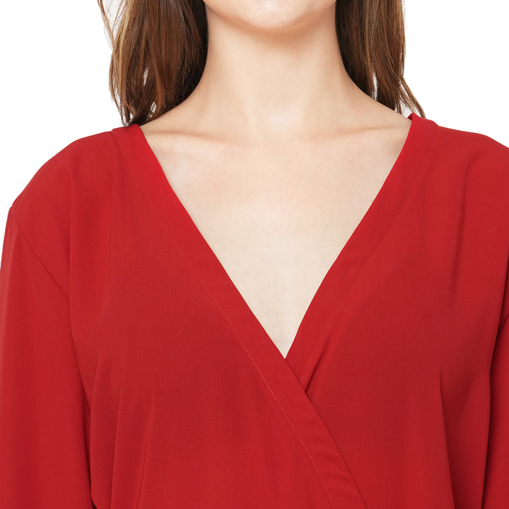 Red Lace Robe