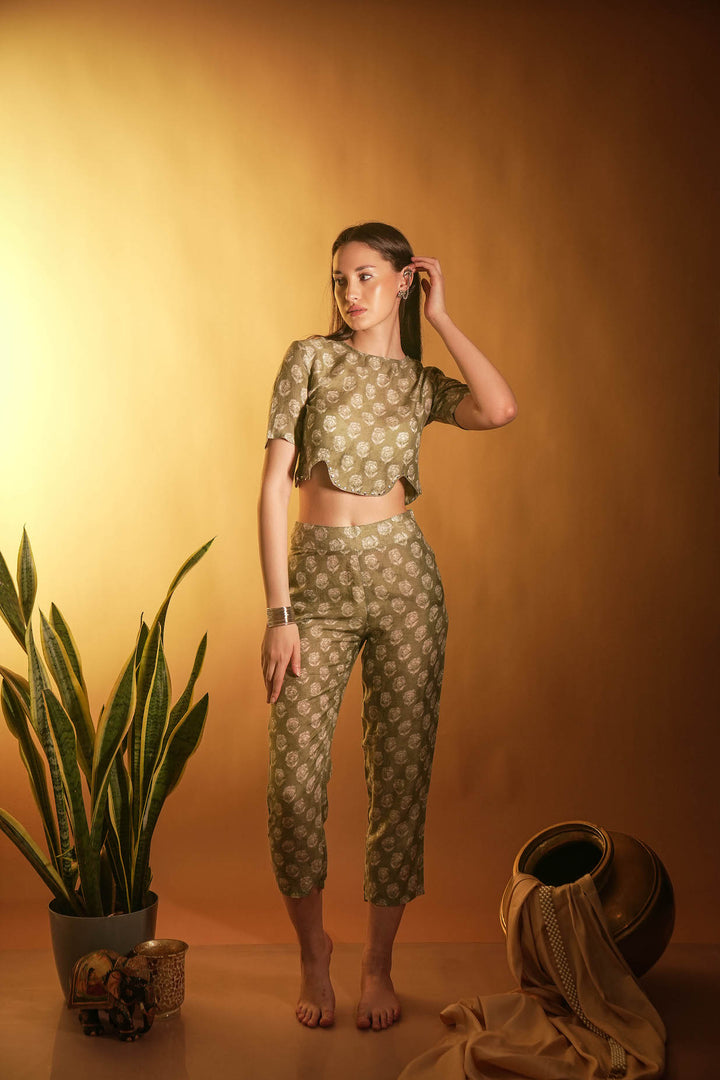 Sage Mist Festive Co-ord Set