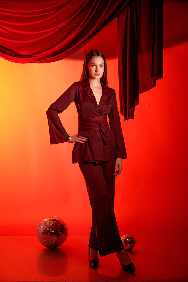 Winewood Luxe Tux Co-ord Set