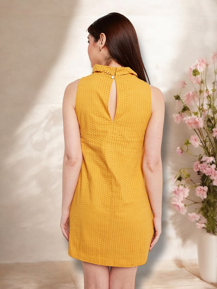 Chic Chifley Cotton Dress