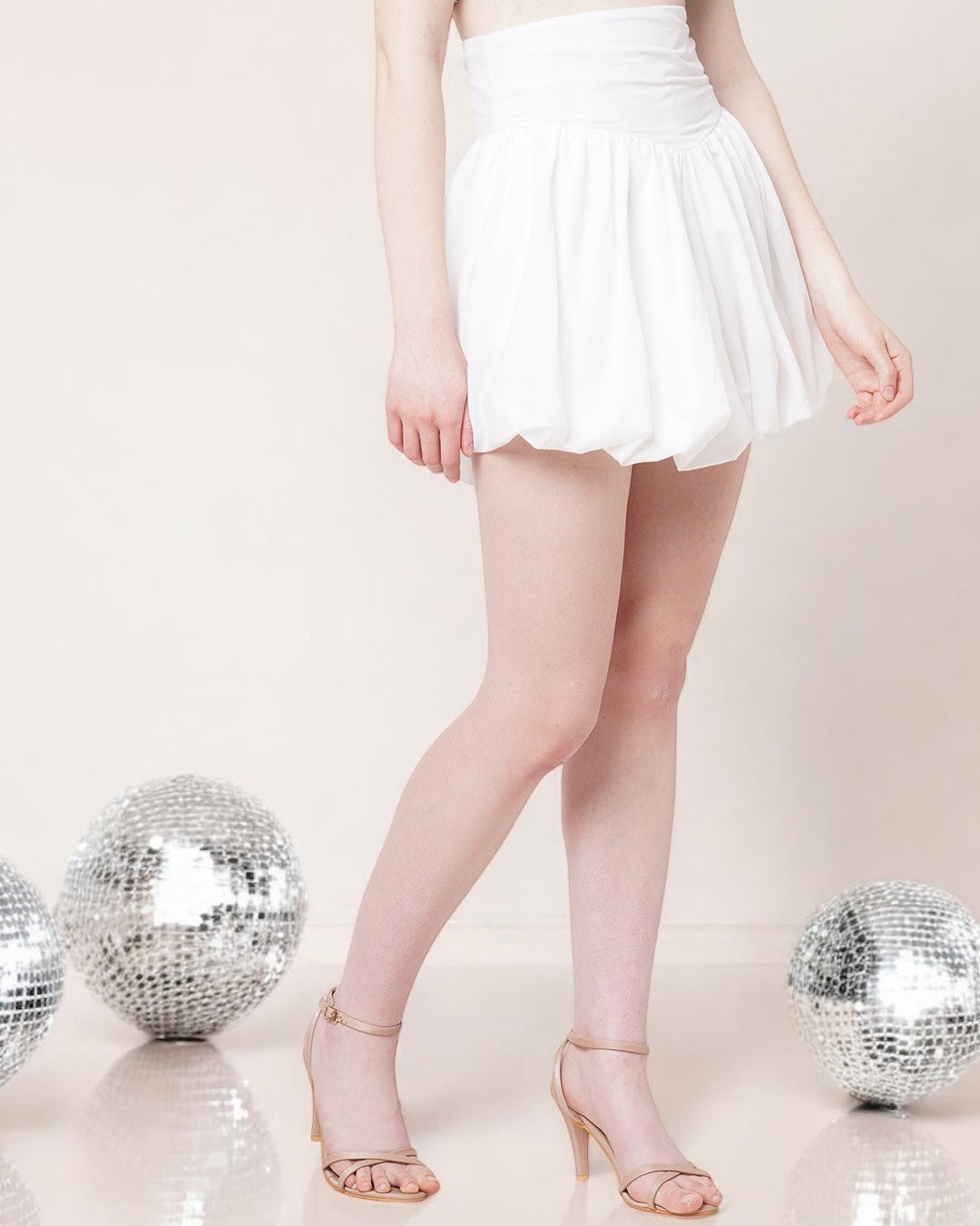 White Daydream Bubble Skirt