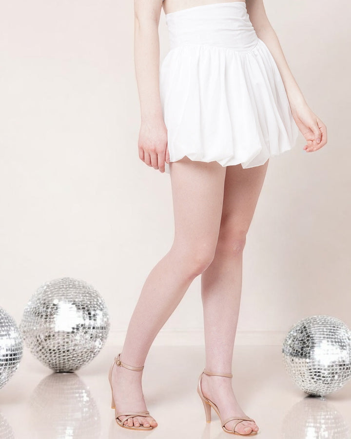 White Daydream Bubble Skirt