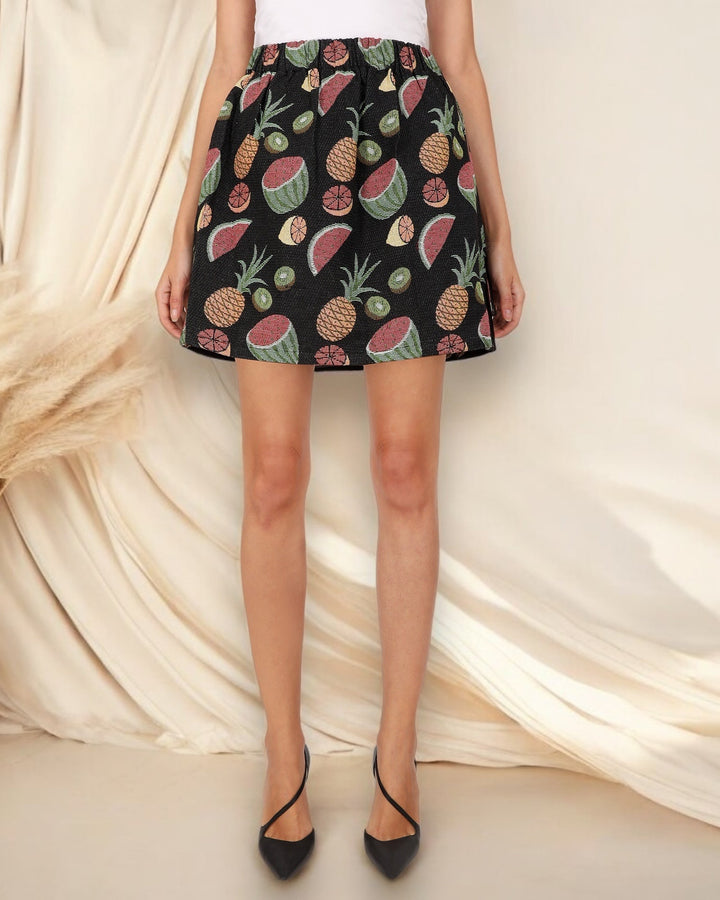 Fruit Salad Vegan Skirt