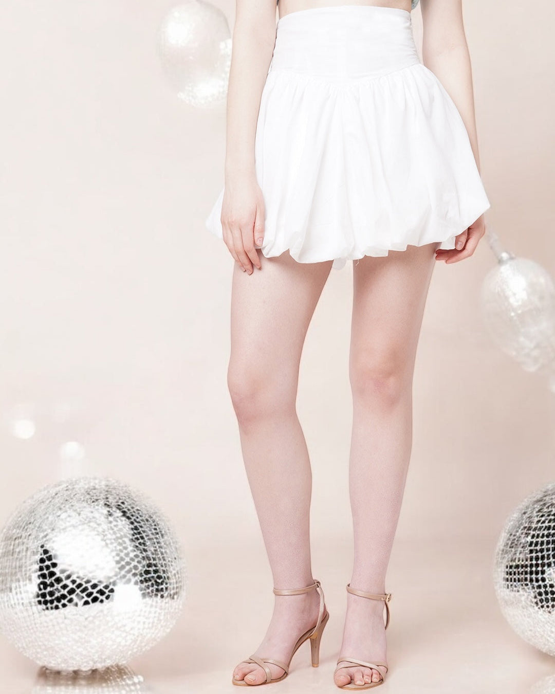 White Daydream Bubble Skirt