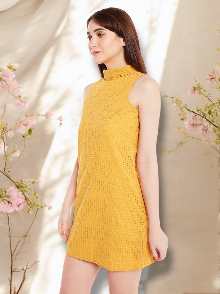 Chic Chifley Cotton Dress