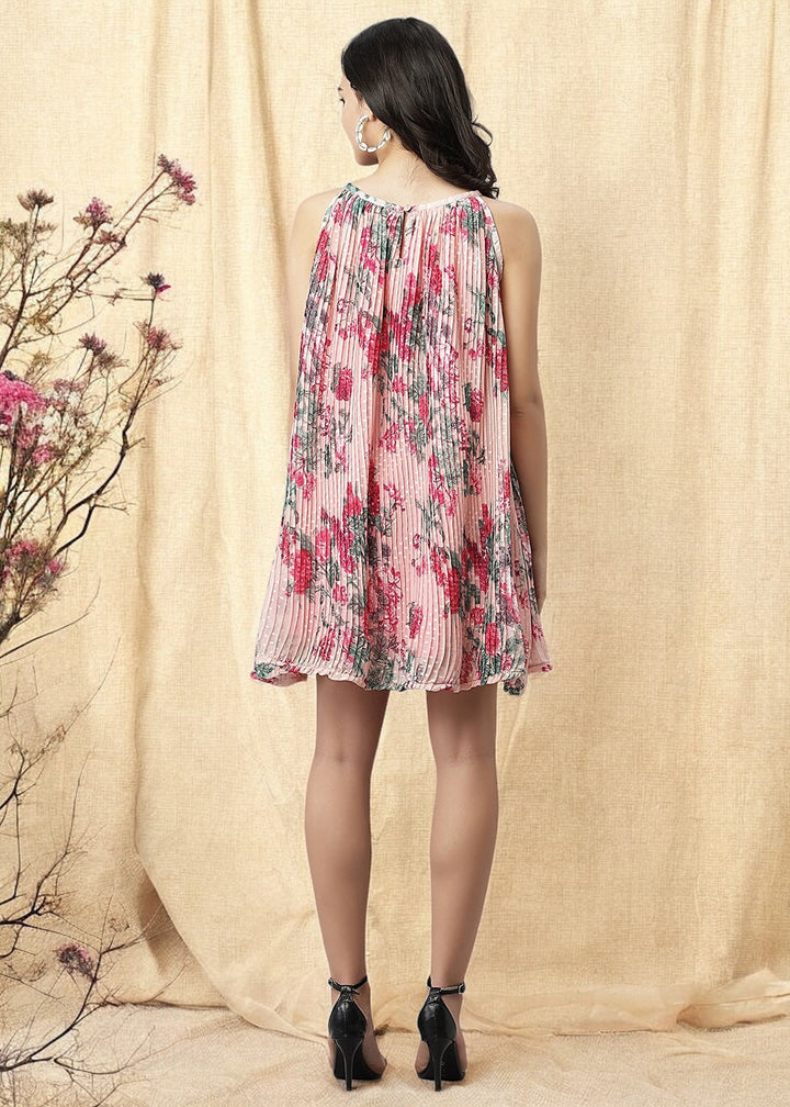 Rose Garden Pleated Dress