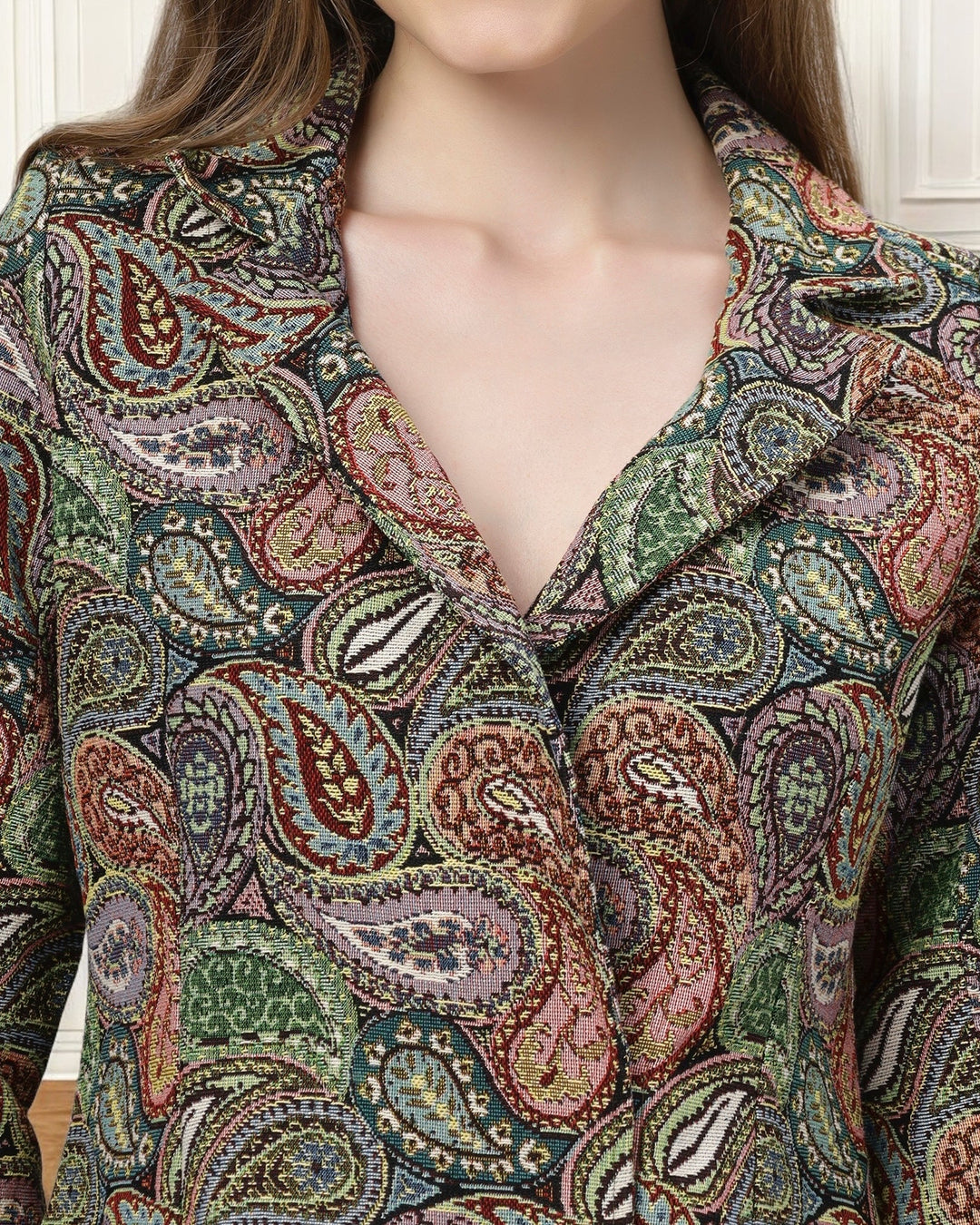 Paisley Chic Blazer Dress