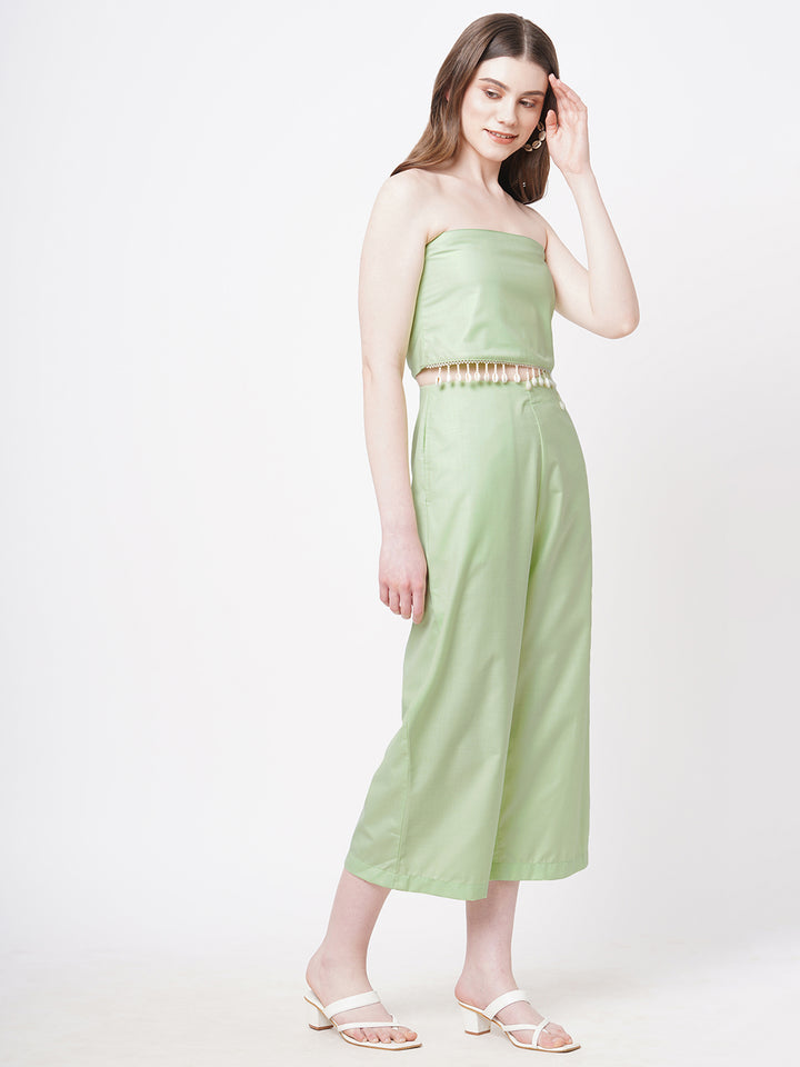 Bohemian Lime Green Co-ord Set