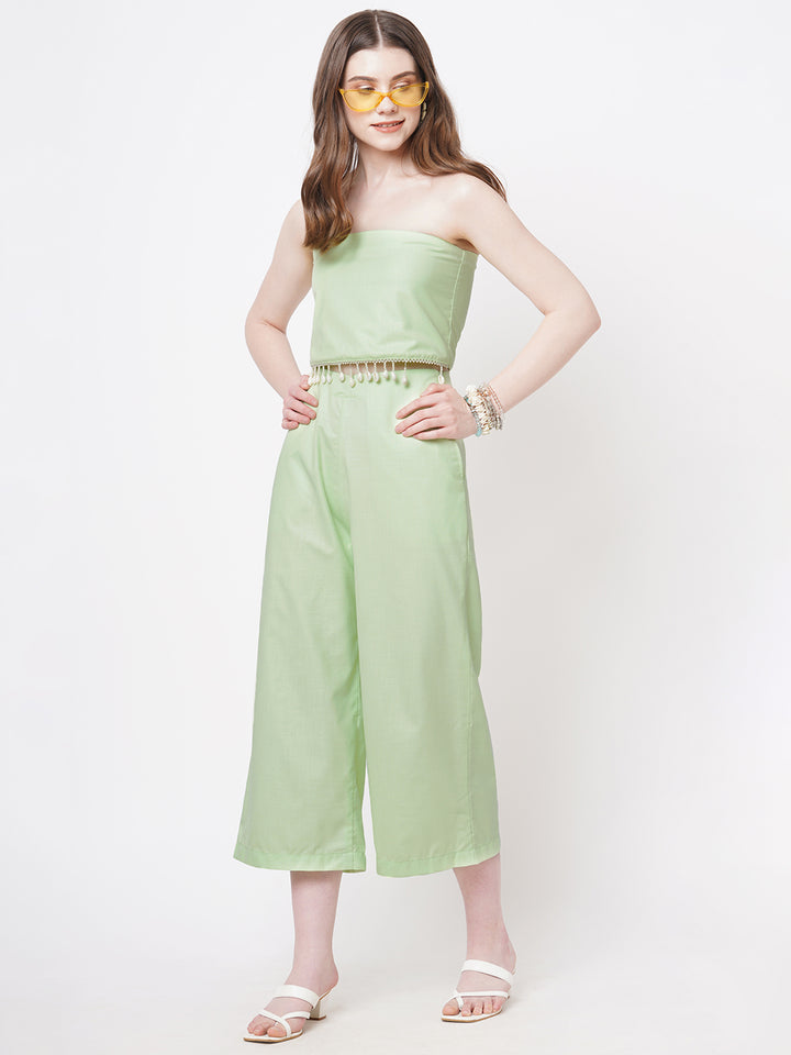 Bohemian Lime Green Co-ord Set