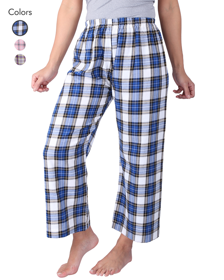 Blue & White Checks Pyjama