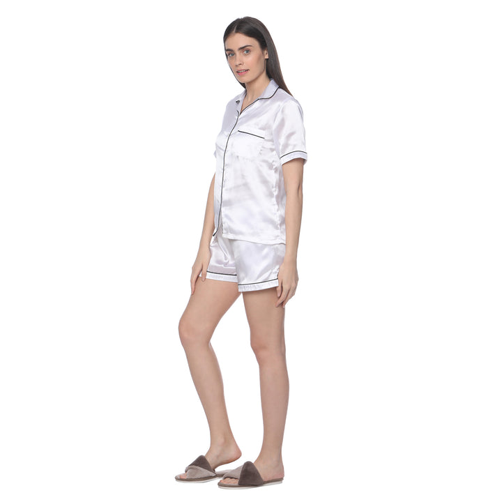 White Satin Nightsuit