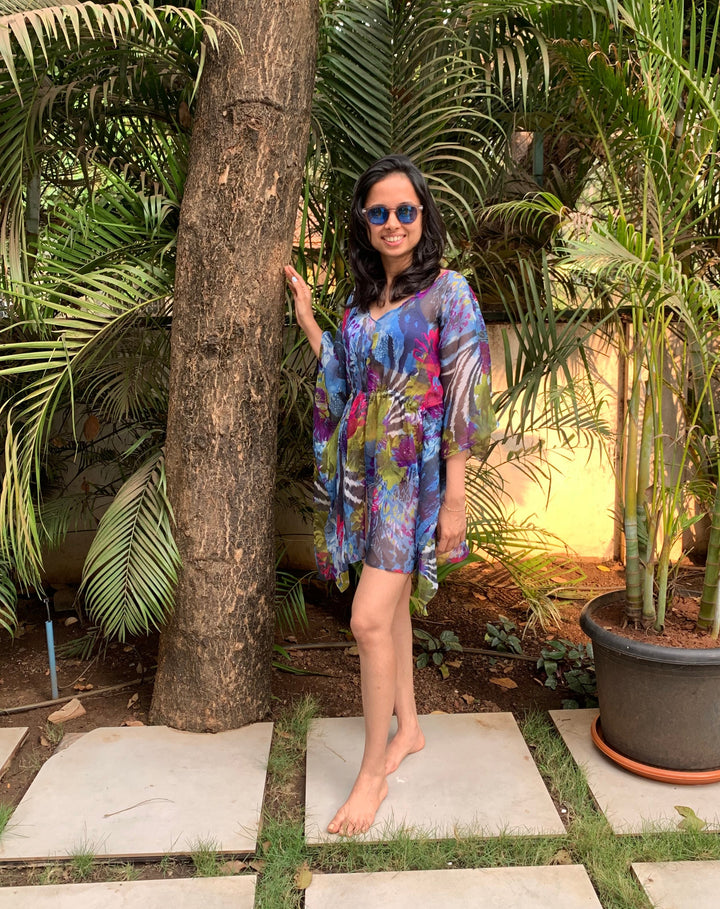Dive-Into-The-Sea Kaftan
