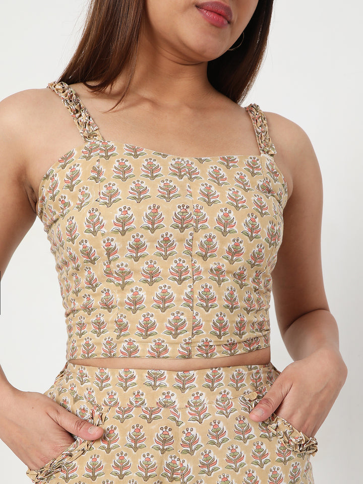 Floral Printed Summer Coord Set