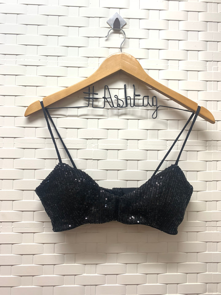 Black Bling Bralette