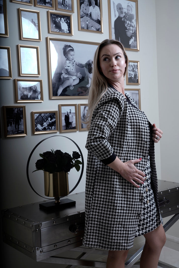 Houndstooth Winter Coord Set