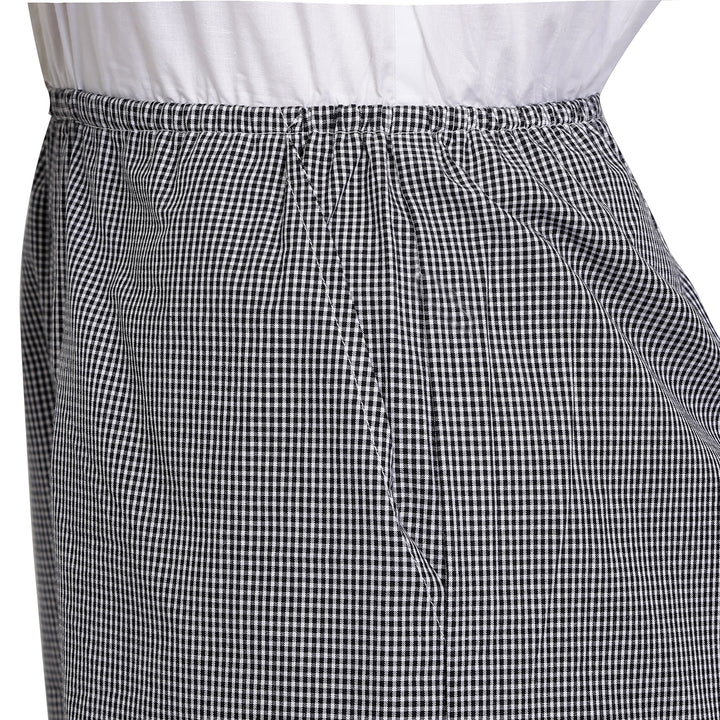 Embroidered Cotton Checks Playsuit