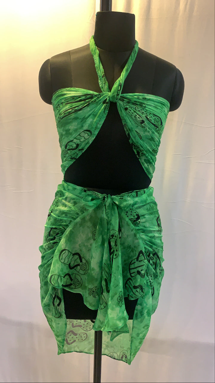GO-GREEN BEACH CO-ORD SET