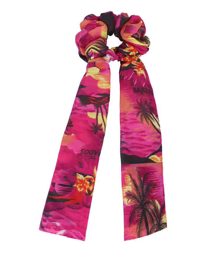 Beach Barbados Scrunchy-cum-bandana Set