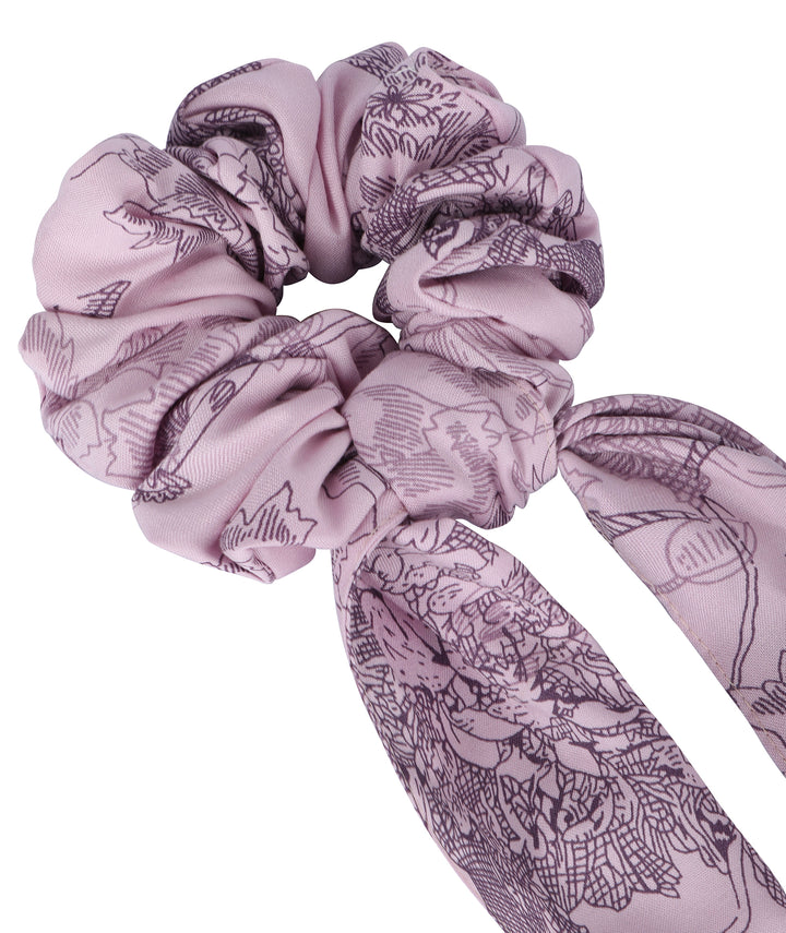 Summer Scrunchy-cum-bandana Set