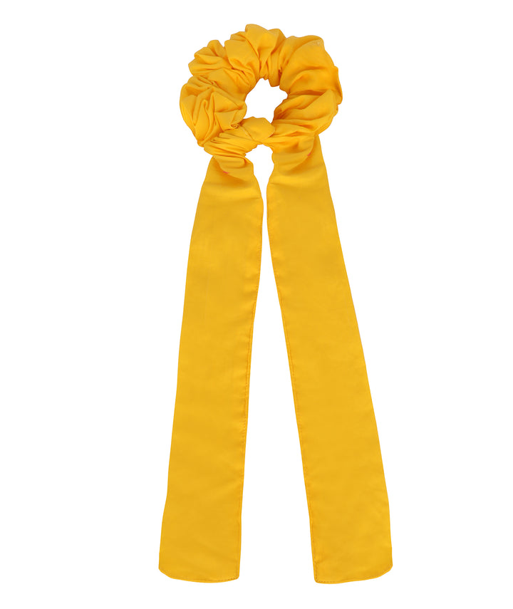 The Solid Scrunchy-Cum-Bandana Set