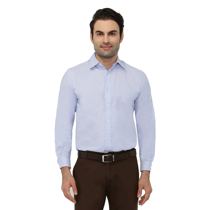 Blue Cotton Shirt