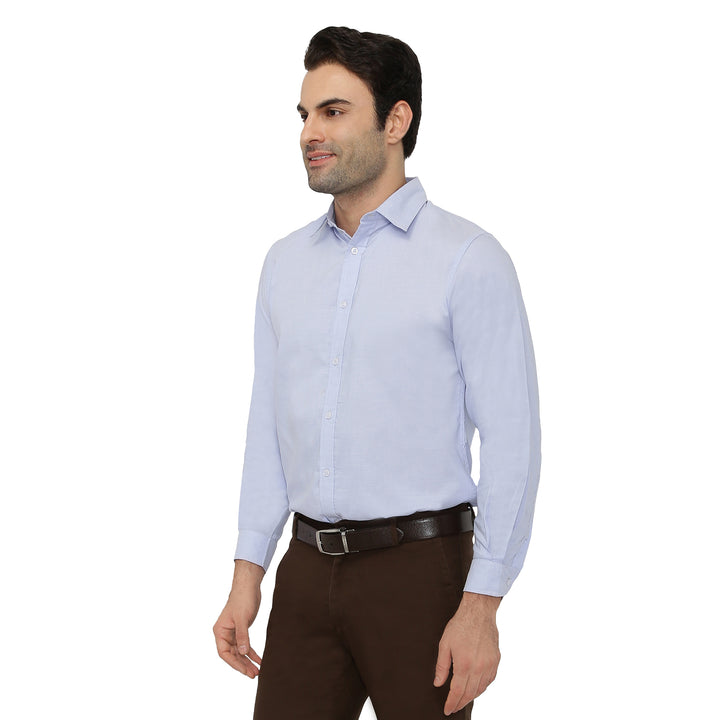 Blue Cotton Shirt
