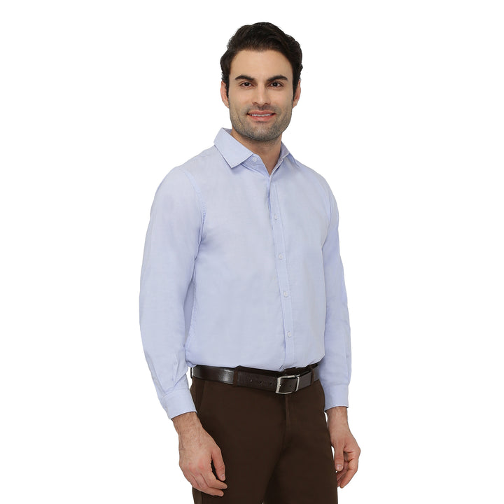 Blue Cotton Shirt