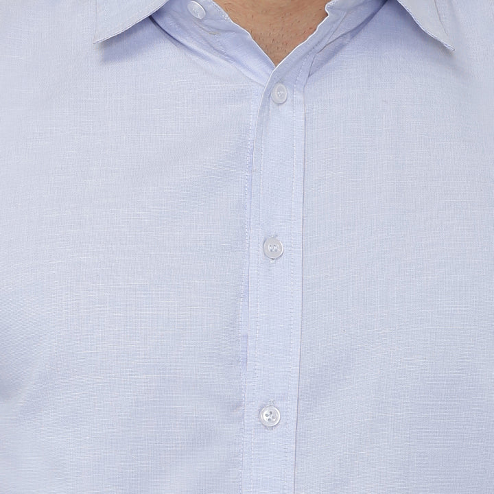 Blue Cotton Shirt