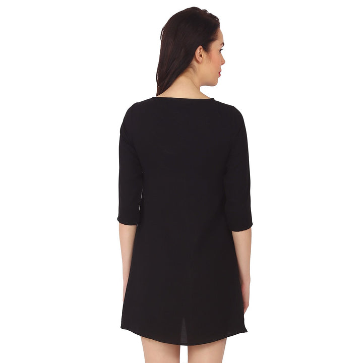 Black Shift Dress