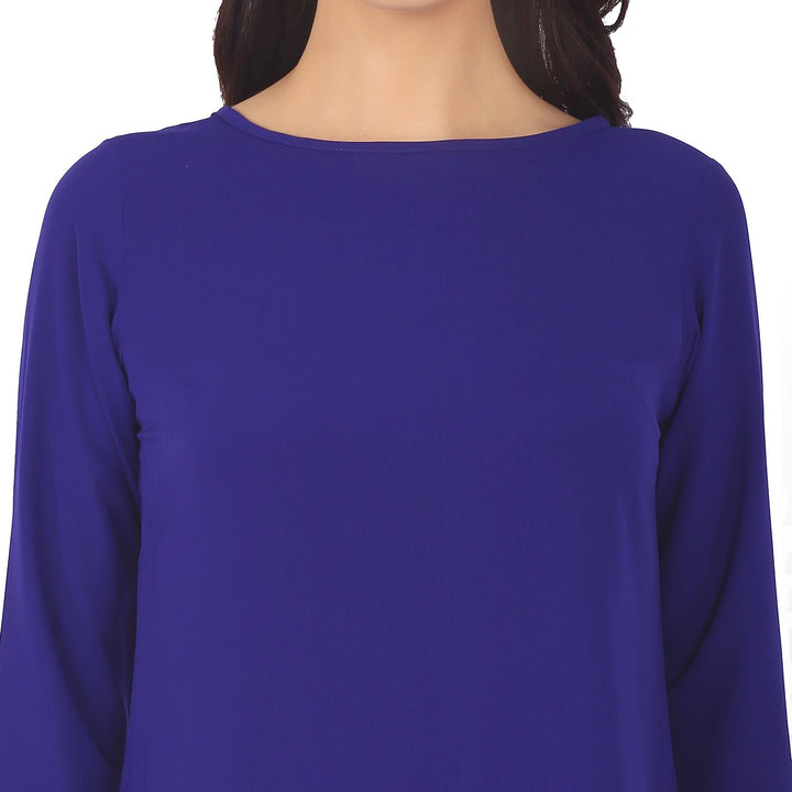 Ink Blue Shift Dress