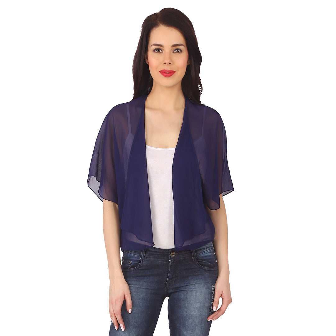 Navy Blue Kimono