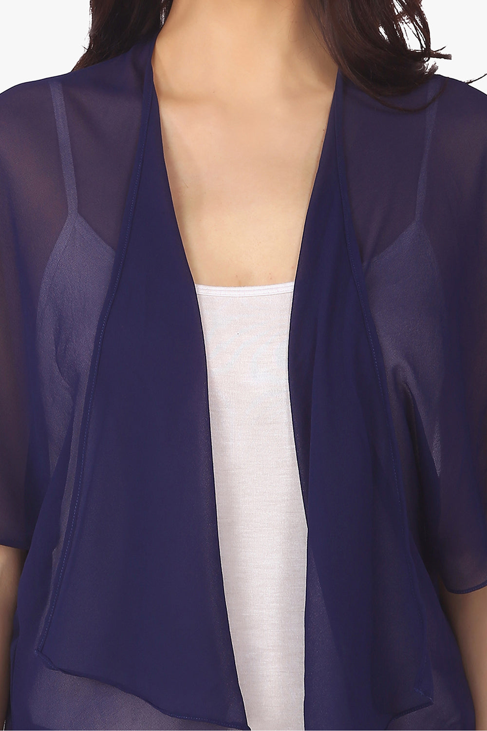 Navy Blue Kimono