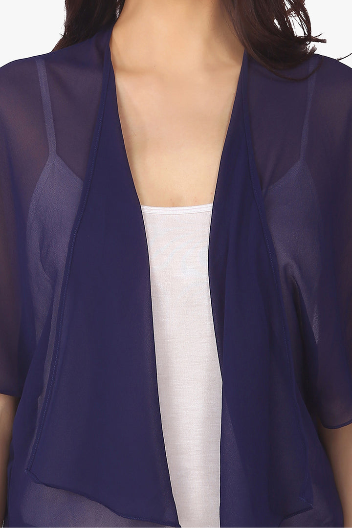 Navy Blue Kimono
