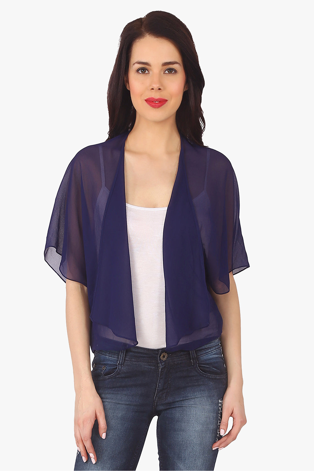 Navy Blue Kimono