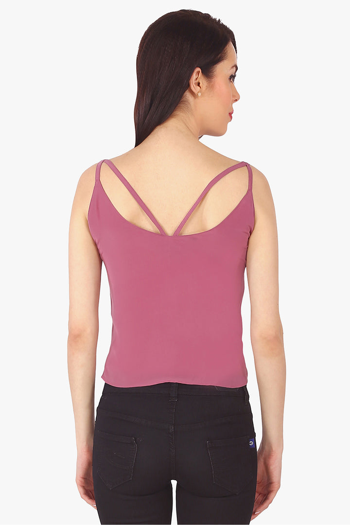 Violet Back Flap Open Top