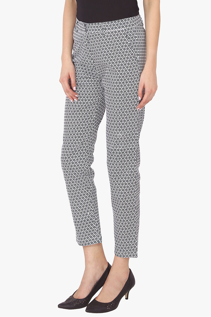 Printed Pencil Pants