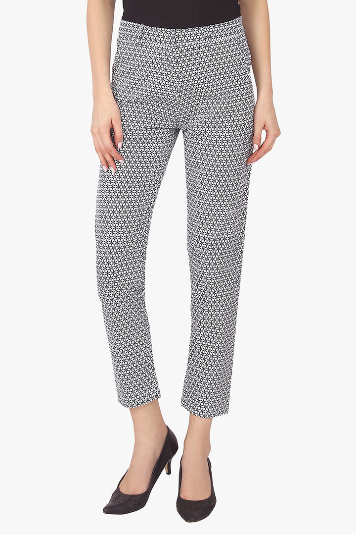 Printed Pencil Pants