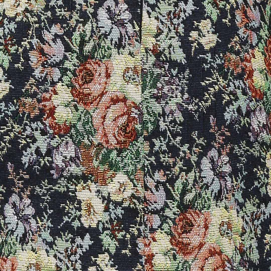 Floral Pencil Short Skirt