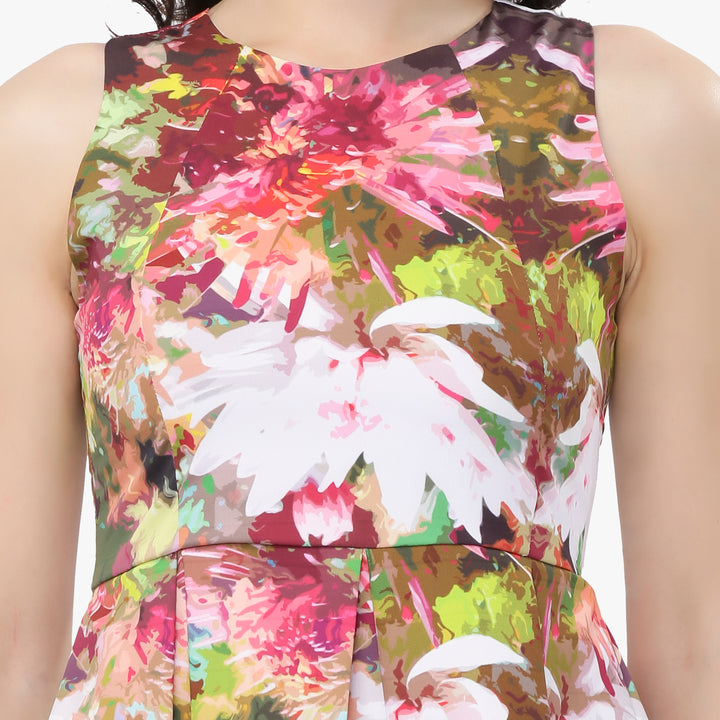 Floral Peplum Top