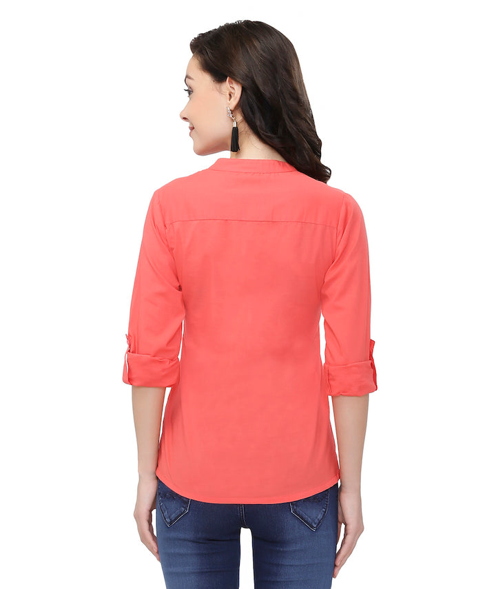 Pink Soft Cotton Shirt
