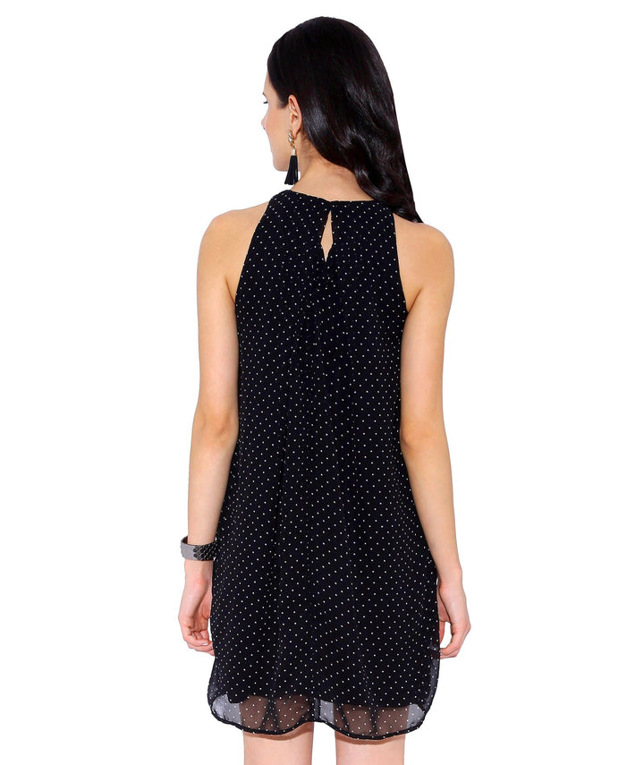 Black Polka Dot Dress.