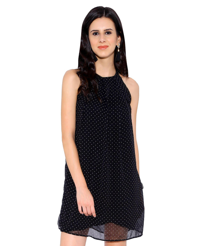 Black Polka Dot Dress.